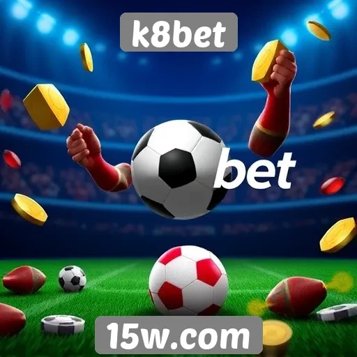 Opções de jogos e apostas na plataforma k8bet